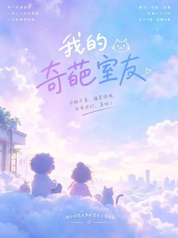 《沙雕室友观察记》搞笑短剧封面